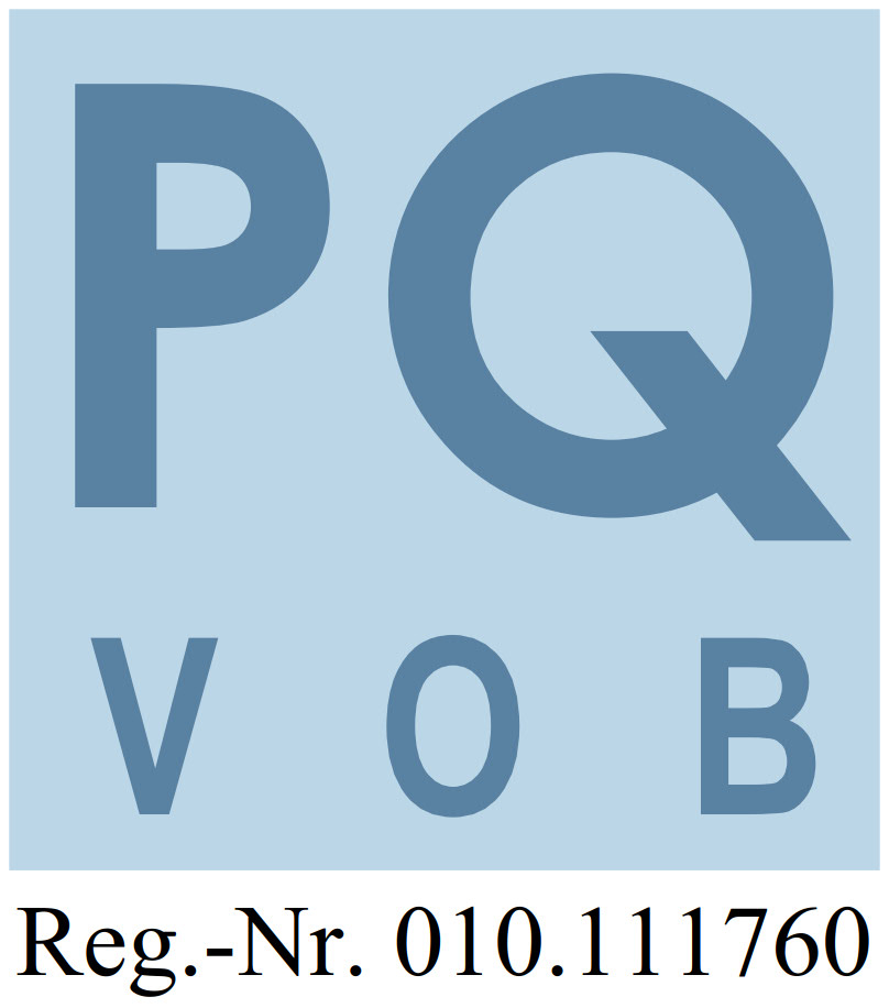 Logo PQ vob - STEBU Gerüstbau GmbH in Essen